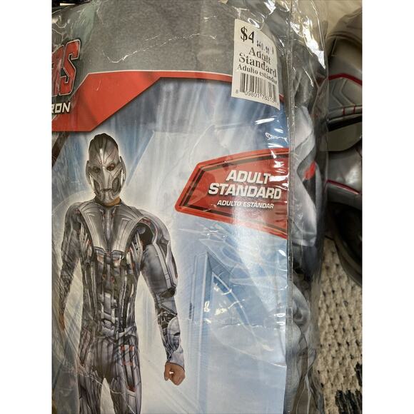 Marvel Avengers Age Of Ultron Muscle Halloween Costume Adult Standard Size NEW - Picture 3 of 9